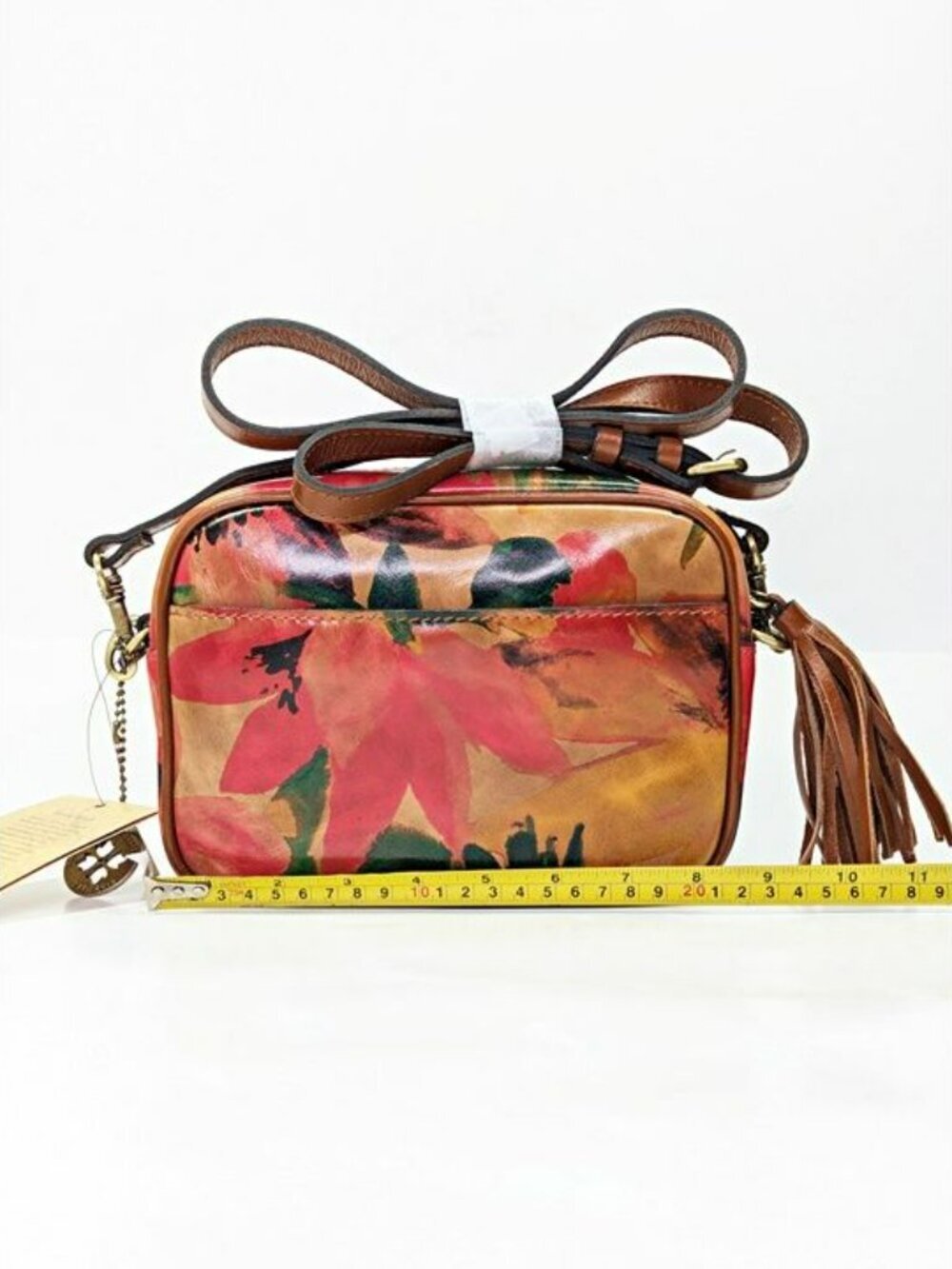 Patricia Nash Josie Women's Small Leather Crossbody Bag (MSRP $169) - Picture 3 of 12